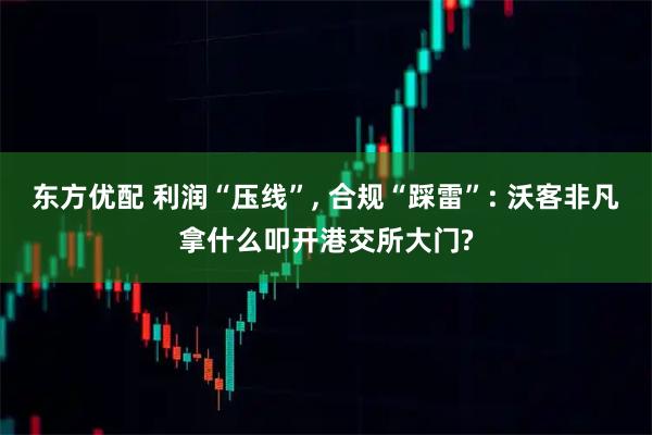 东方优配 利润“压线”, 合规“踩雷”: 沃客非凡拿什么叩开港交所大门?