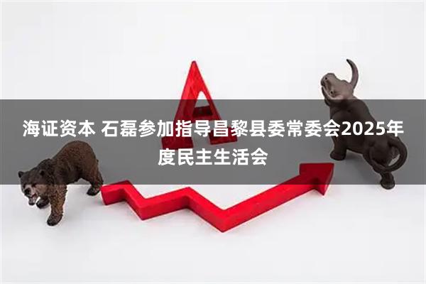 海证资本 石磊参加指导昌黎县委常委会2025年度民主生活会